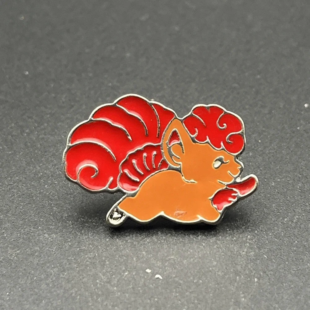 Pokemon Vulpix Cartoon‎ Cute Lapel Hat Pin